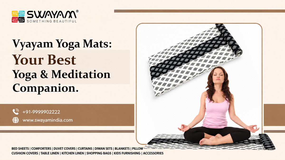 Vyayam Yoga Mats: Your Best Yoga & Meditation Companion