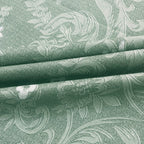 Vintage Damask Floral 180 TC 100% Cotton Double Queen Bedsheet With 2 Pillow Covers