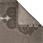 Classic Damask Motif 180 TC 100% Cotton King Fitted Bedsheet With 2 Pillow Covers