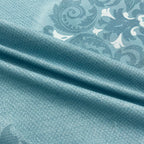 Classic Damask Motif 180 TC 100% Cotton Super King Bedsheet With 2 Pillow Covers