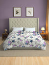 Soft Pure cotton Floral Blue Double AC Quilt