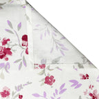 Rose Blossom Floral 210 TC Pure Cotton Double King Bedsheet With 2 Pillow Covers