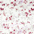 Rose Blossom Floral 210 TC Pure Cotton Double King Bedsheet With 2 Pillow Covers