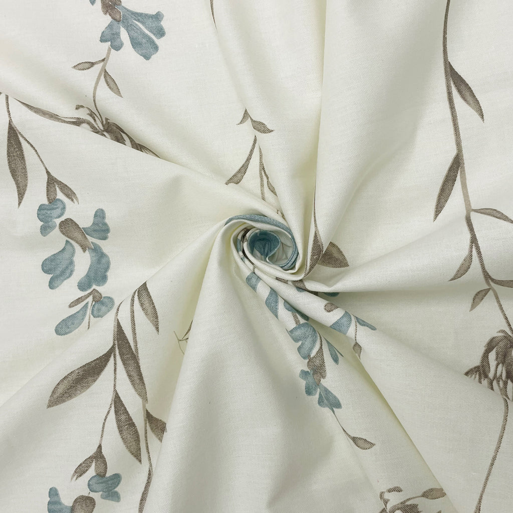 Wildflower Meadow 210 TC Pure Cotton Double King Bedsheet With 2 Pillow Covers