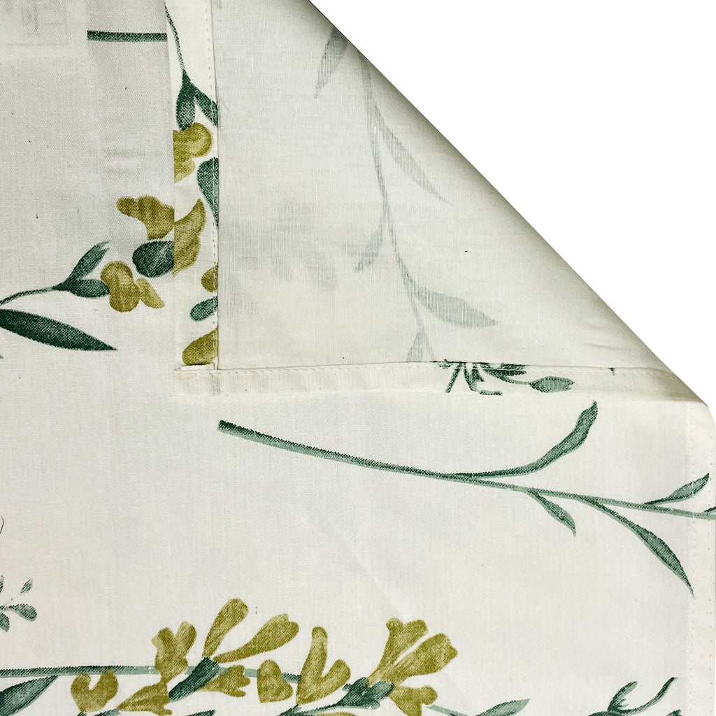 Meadow Blossom 210 TC Pure Cotton Double King Bedsheet With 2 Pillow Covers