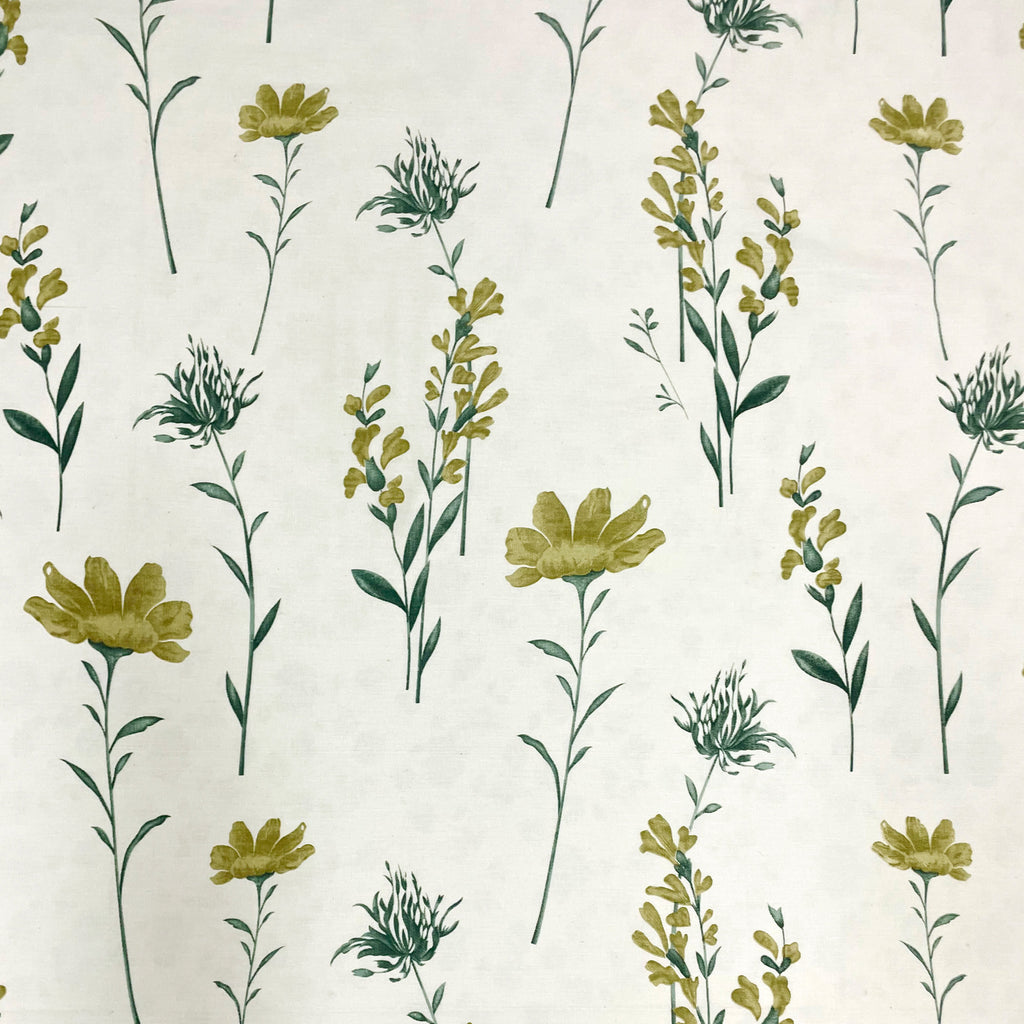 Meadow Blossom 210 TC Pure Cotton Double King Bedsheet With 2 Pillow Covers