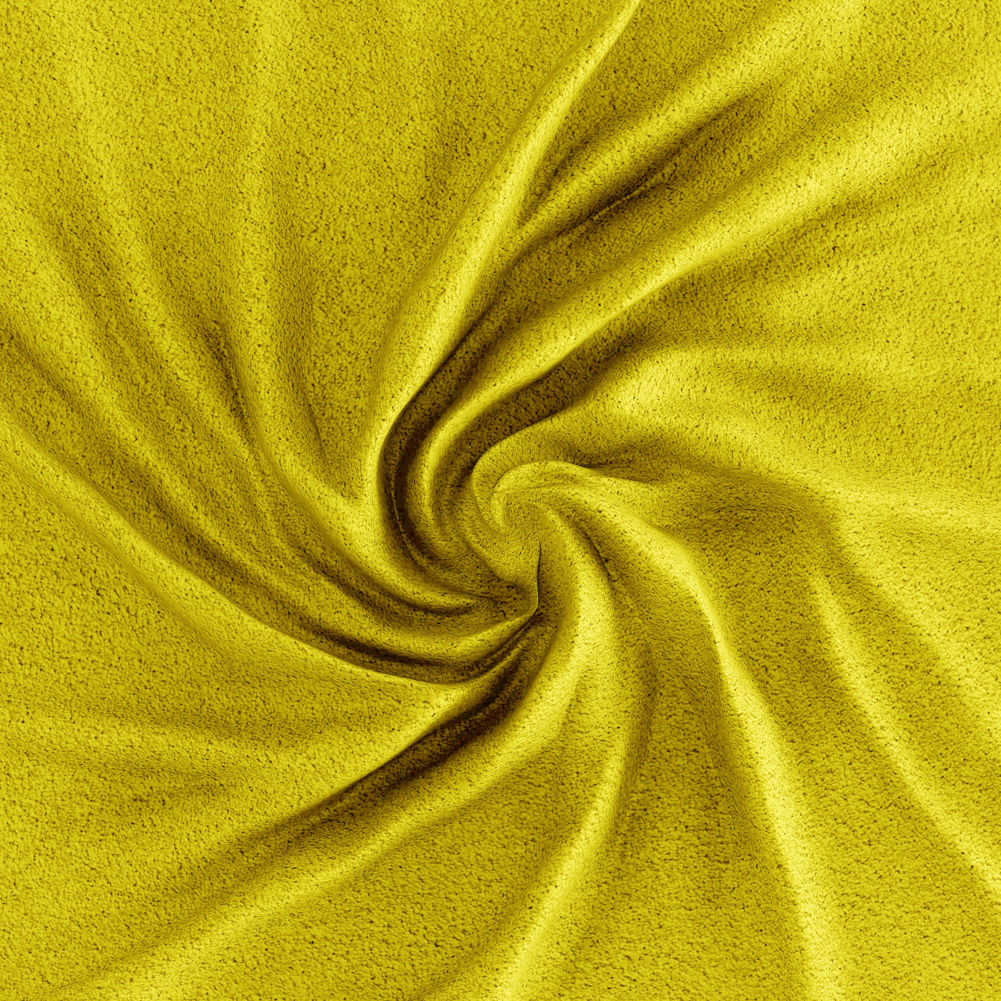 Solid Yellow Thermal Single Bedsheet with Matching Pillow Cover (60x90 inches)