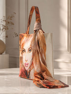 Amber Muse - Fierce Femme Tote with Artistic Flair
