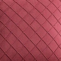 Swayam Dusty Rose Diamond Quilted Cushion Cover 12x12 Inches Set of 2