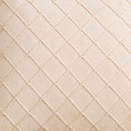 Swayam Cream Diamond Quilted Cushion Cover 24x24 Inches Set of 2