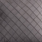 Swayam Grey Diamond Quilted Cushion Cover 24x24 Inches Set of 2