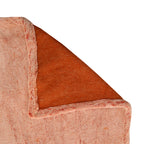 Polar fleece 300 GSM Peach Ac room Dohar _90 x 100 inches