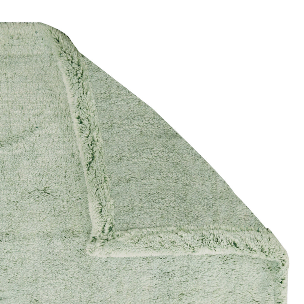 Polar fleece 300 GSM Sage Green Ac room Dohar _90 x 100 inches