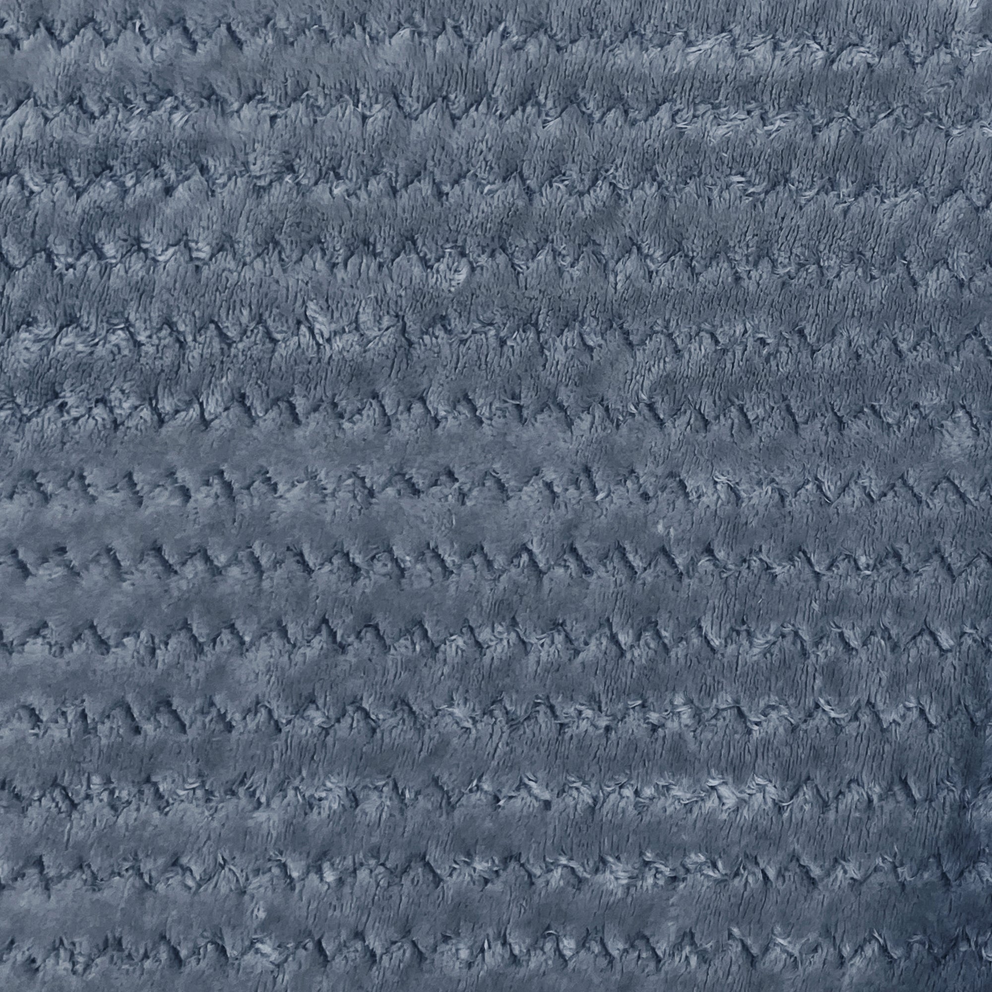 Blue Textured Weave Single Dohar – Suitable for Single Bed | Soft, Breathable & Lightweight