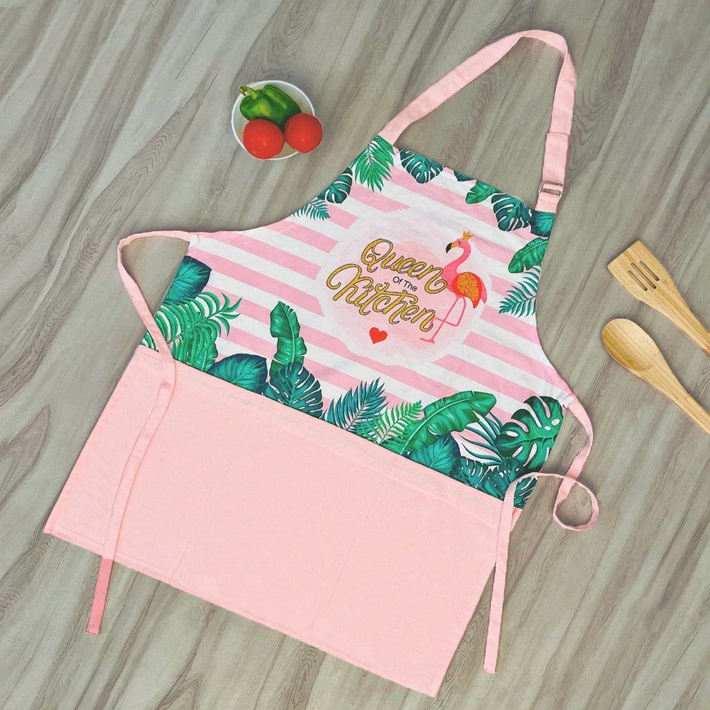 Queen of the Kitchen Adjustable Apron with Pocket