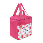 Hello Summer Watermelon Print Insulated Lunch Bag with Inside Pocket