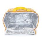 Good Food Mood Printed Insulated Lunch Bag with Front & Inside Pocket