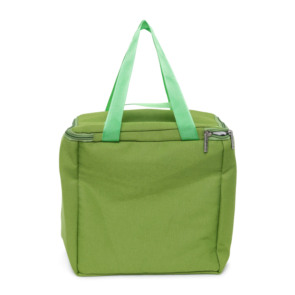 Eat Clean Printed Insulated Lunch Bag with Front & Inside Pocket
