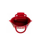 Royal Elephant Print Ethnic Insulated Tiffin Bag with Front & Inside Pocket