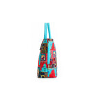 Heritage City Print Ethnic Insulated Tiffin Bag with Front & Inside Pocket