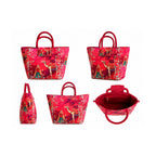 Royal Desert Print Ethnic Insulated Tiffin Bag with Front & Inside Pocket