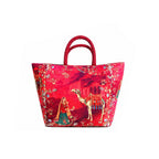 Royal Desert Print Ethnic Insulated Tiffin Bag with Front & Inside Pocket