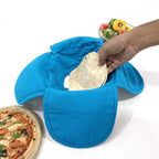 Cotton Insulated Bread Basket - Teal Floral