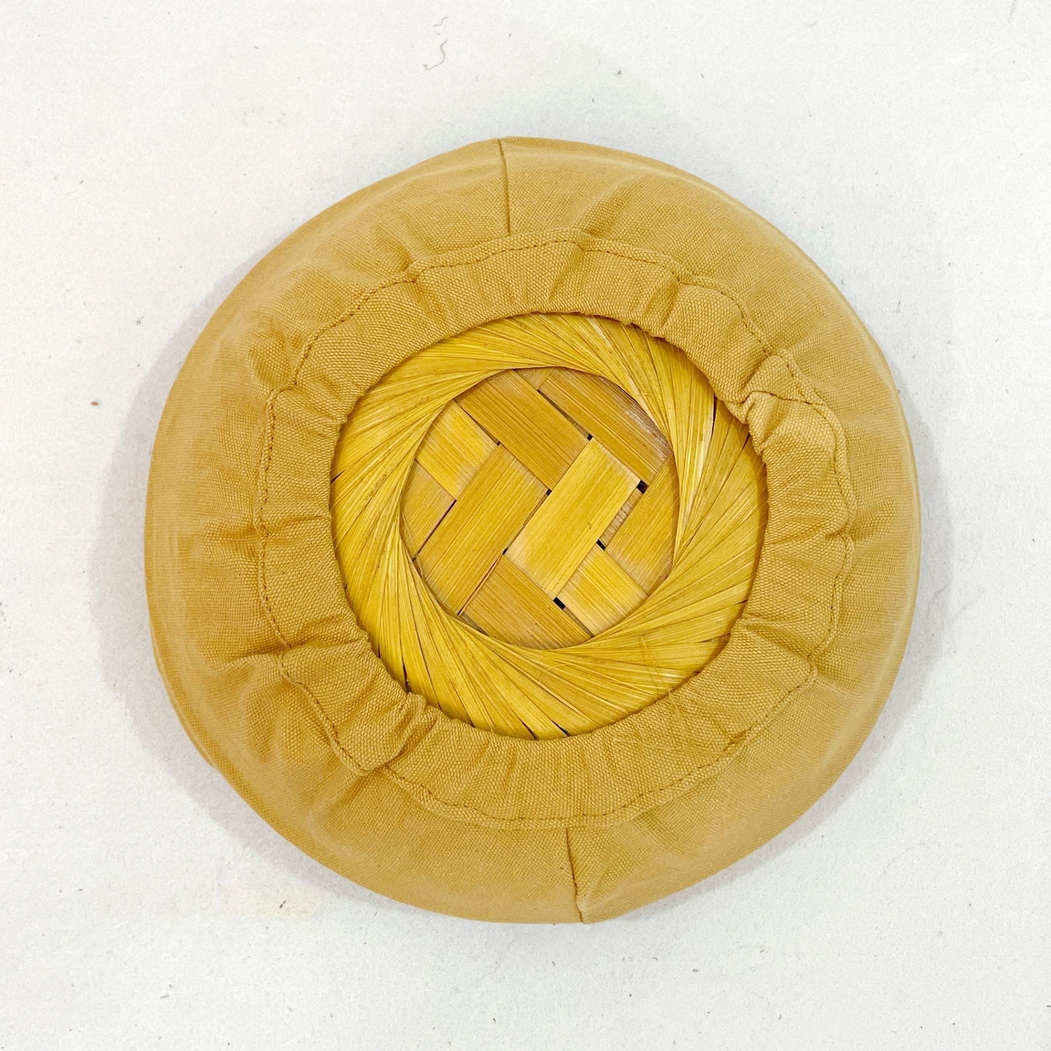 Premium Cotton Bread Basket - Insulated Roti & Bread Warmer Mustard Yellow