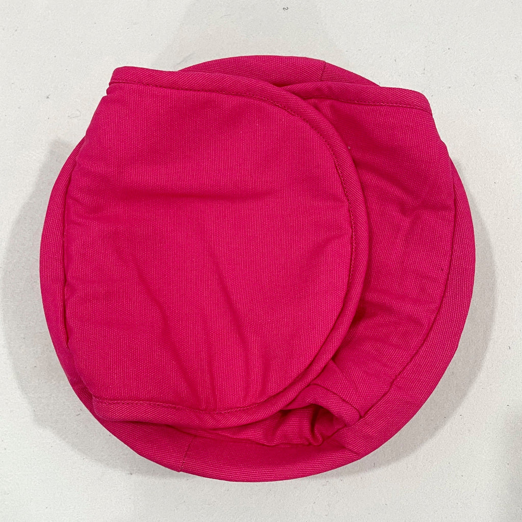 Premium Cotton Bread Basket - Insulated Roti & Bread Warmer Hot Pink
