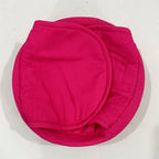 Premium Cotton Bread Basket - Insulated Roti & Bread Warmer Hot Pink