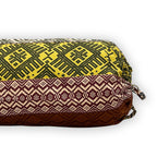 Ethnic Geometric Printed Pure Cotton Beige Bolster Covers 30 x 30 Inches Pack Of 2