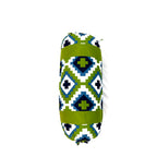 Geometric Printed Pure Cotton Green Bolster Covers 30 x 30 Inches Pack Of 2