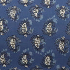 Ethnic Motif Printed Pure Cotton Navy Blue Bolster Covers 30 x 30 Inches Pack Of 2