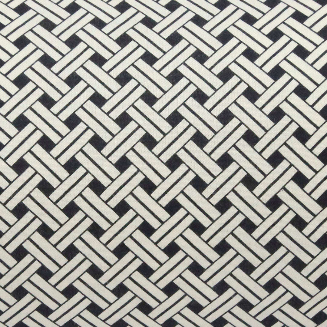 Woven Geometric Printed Pure Cotton Black Bolster Covers 30 x 30 Inches Pack Of 2