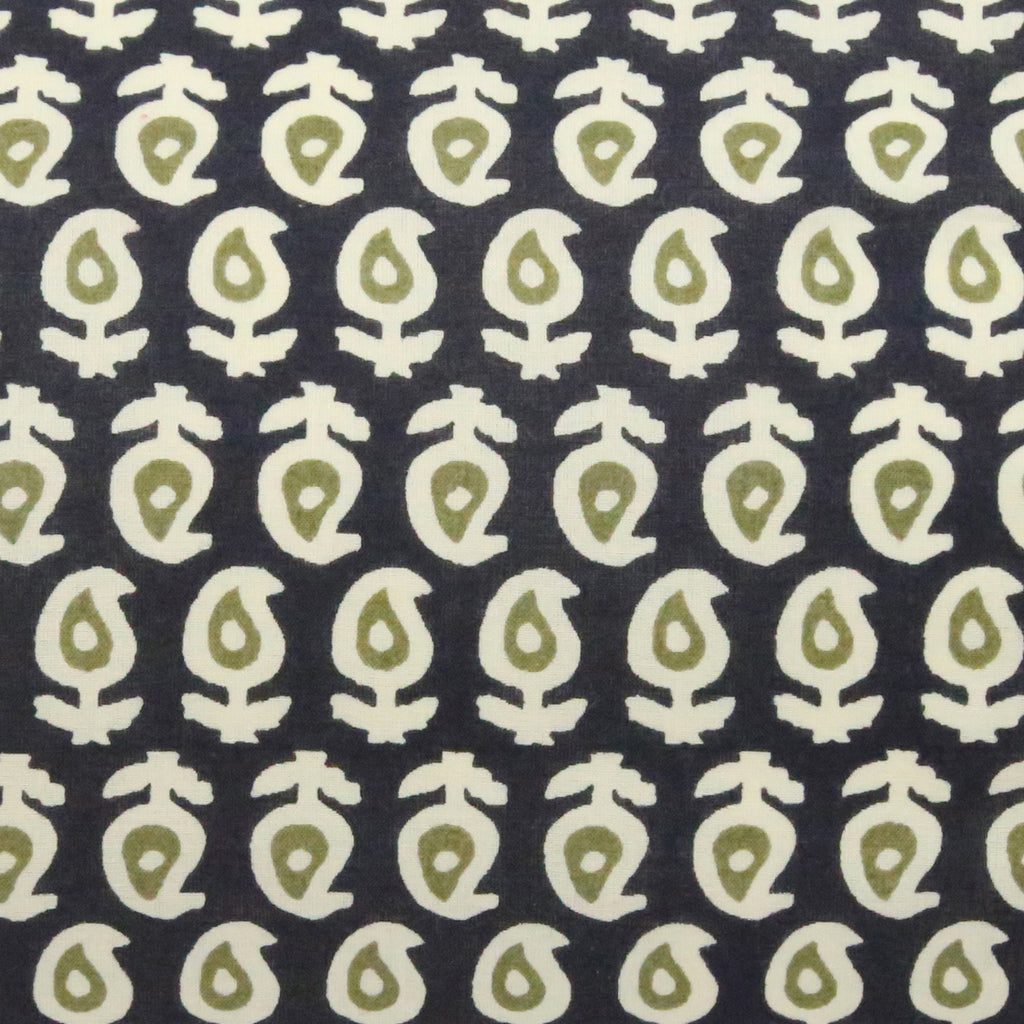 Ethnic Motif Printed Pure Cotton Black Bolster Covers 30 x 30 Inches Pack Of 2