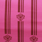 Stripe Printed Pure Cotton Pink Bolster Covers 30 x 30 Inches Pack Of 2