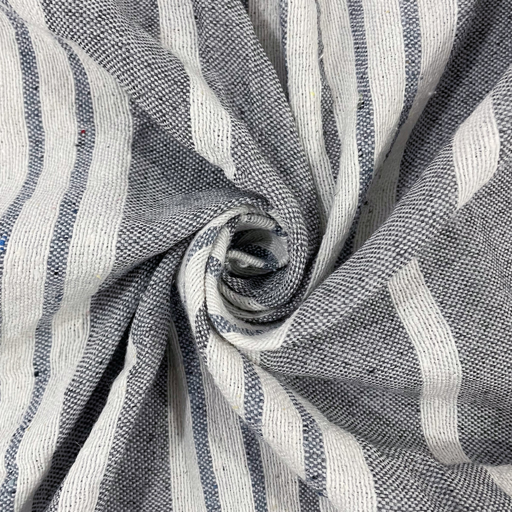 Classic Stripe Grey Pure Cotton Bed Cover King Size 90 x 100 Inches Pack of 1