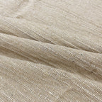 Solid Beige Pure Cotton Bed Cover King Size 90 x 100 Inches with 2 Pillow Covers Pack of 1
