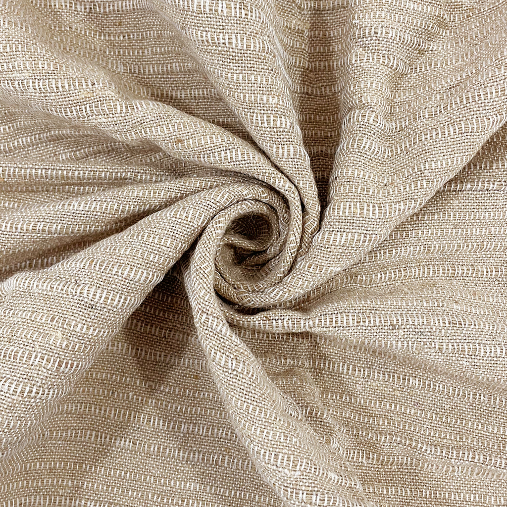 Solid Beige Pure Cotton Bed Cover King Size 90 x 100 Inches with 2 Pillow Covers Pack of 1