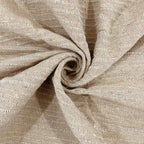 Solid Beige Pure Cotton Bed Cover King Size 90 x 100 Inches with 2 Pillow Covers Pack of 1