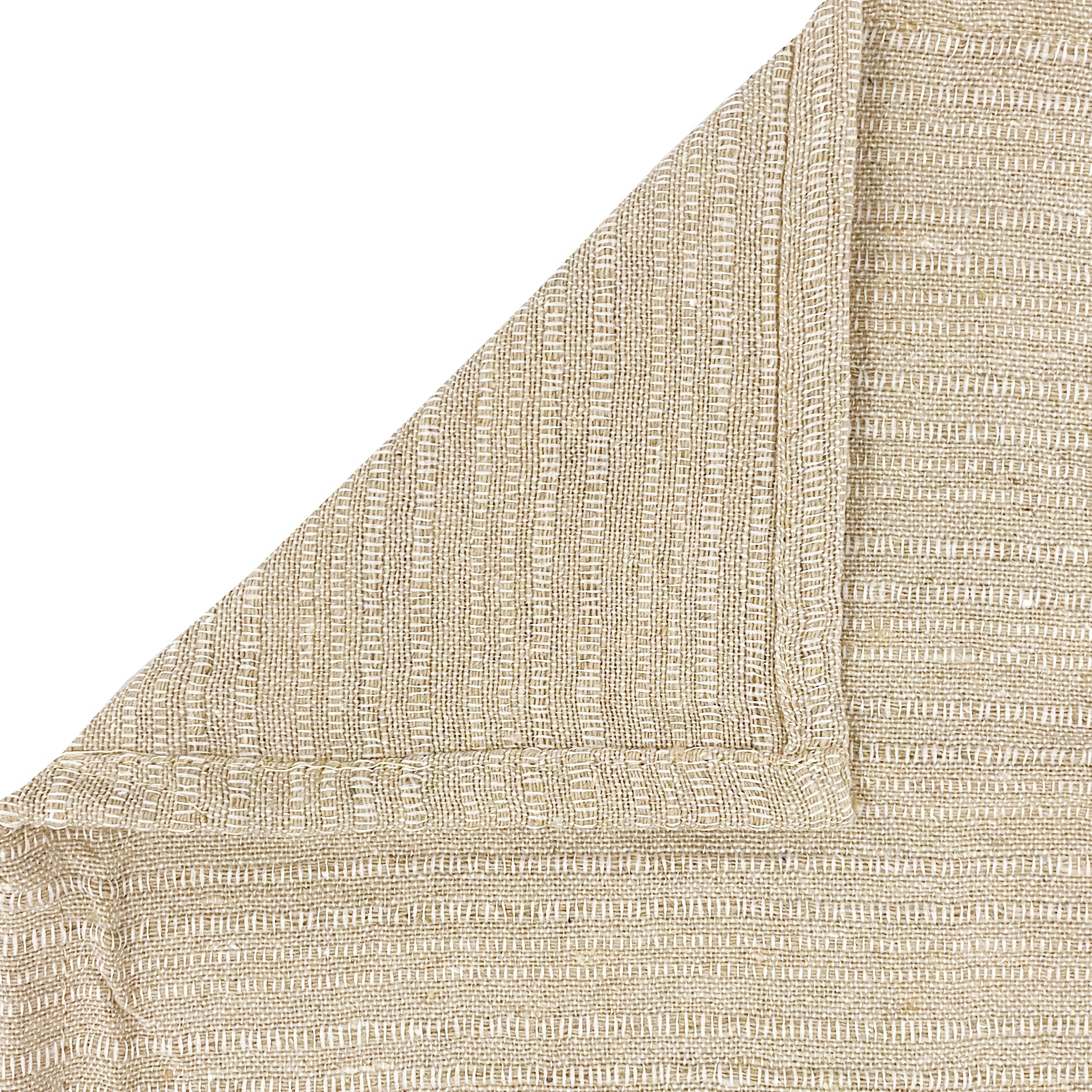 Solid Beige Pure Cotton Bed Cover King Size 90 x 100 Inches with 2 Pillow Covers Pack of 1