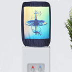 Water Drop Reflection Printed Water Dispenser Bottle Cover - 20 Litre