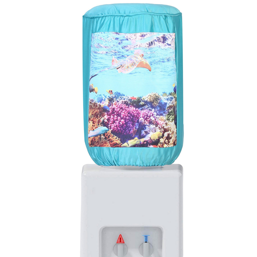 Ocean Life 20 Litre Water Dispenser Bottle Cover - Reusable Fabric Dust Protector