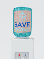 Save Water Printed Water Dispenser Bottle Cover