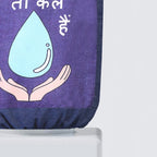 Jal Hai Toh Kal Hai 20 Litre Water Dispenser Bottle Cover - Reusable Fabric Dust Protector