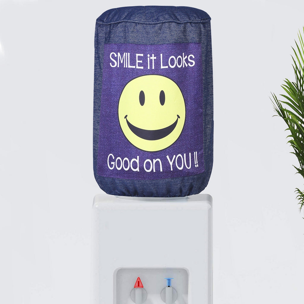 Smile It Looks Good on You 20 Litre Water Dispenser Bottle Cover - Reusable Fabric Dust Protector
