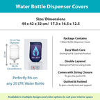Swachh Paani Eco-Friendly 20 Litre Water Dispenser Bottle Cover - Reusable Fabric Dust Protector