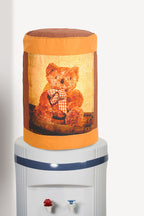 Teddy Charm Printed Water Dispenser Bottle Cover