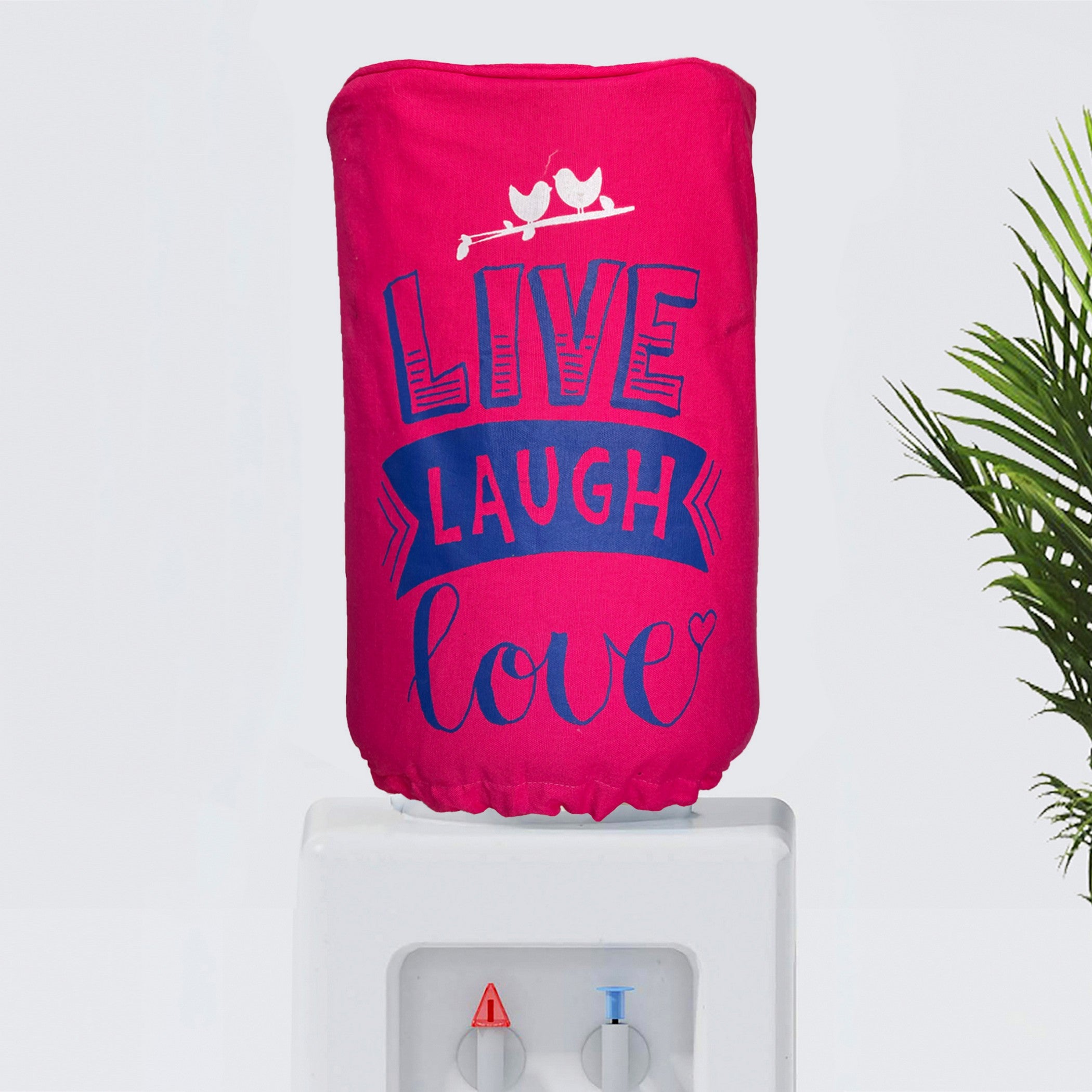 Live Laugh Love Motivational Water Dispenser Cover