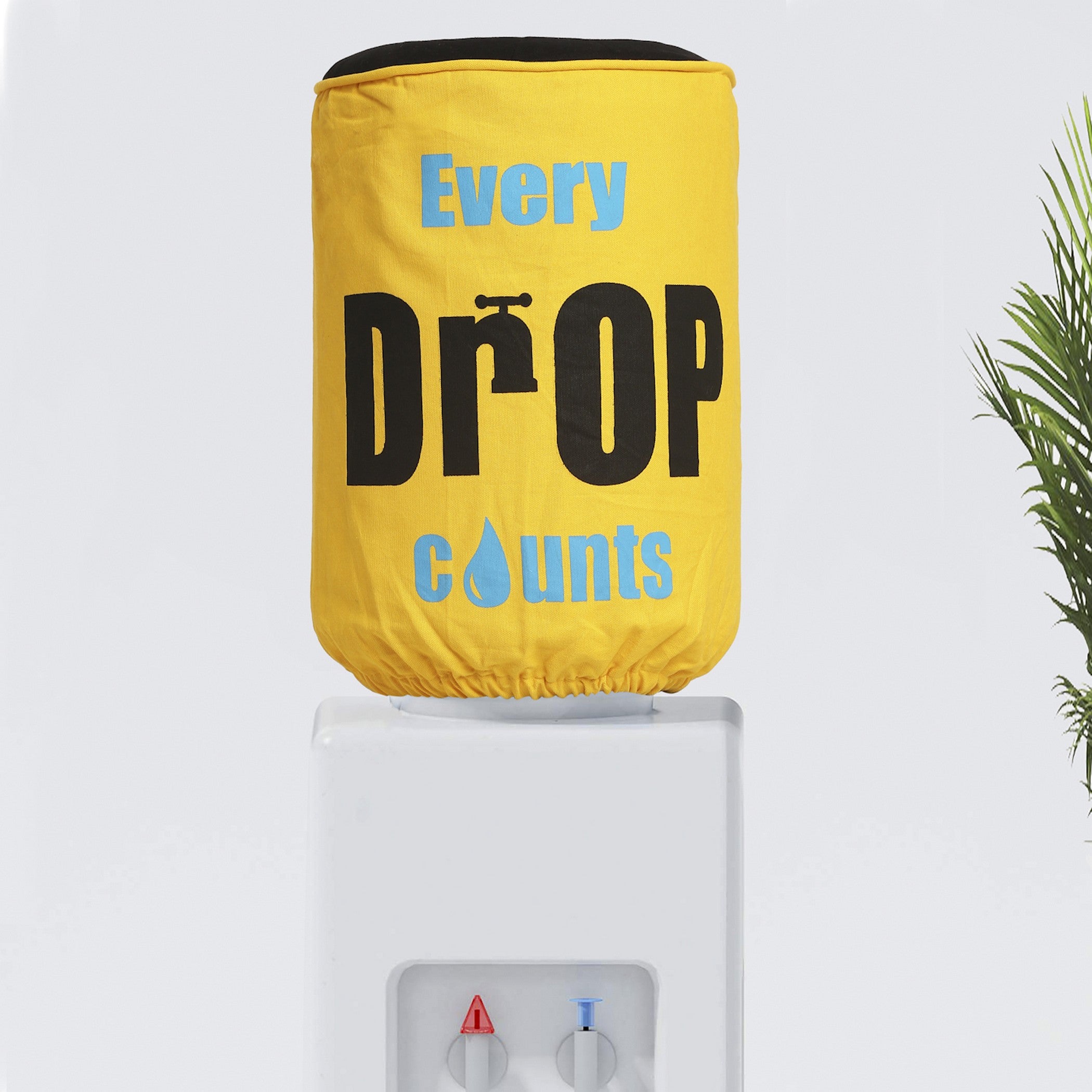 Bold Typography Quote Print with Water Drop Icon (Awareness Theme)